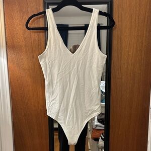 Abercrombie & Fitch White Bodysuit